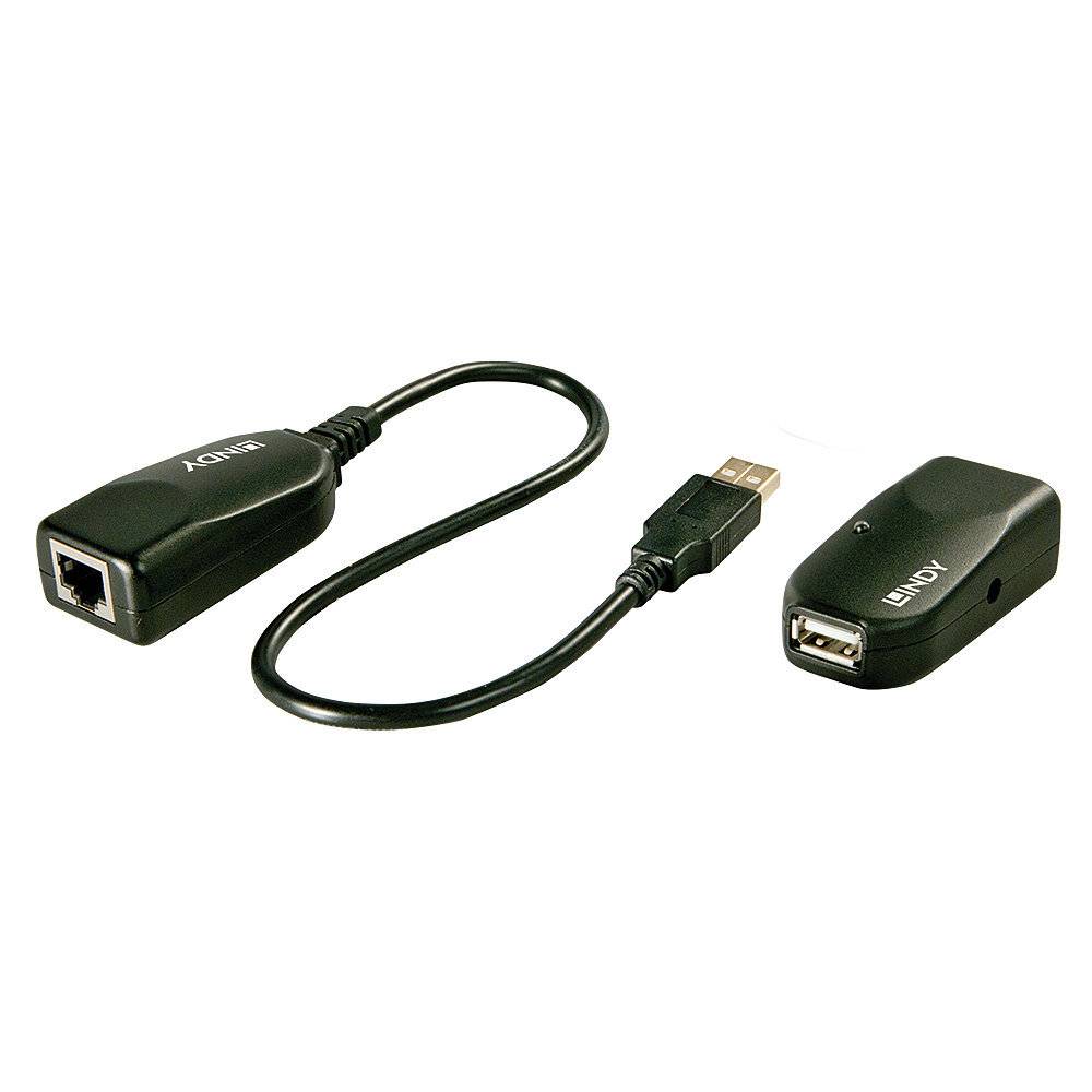 LINDY LINDY USB 2.0 Cat.5 Extender 50m Classic USB Extender über Netzwerkkabel RJ45 50 m