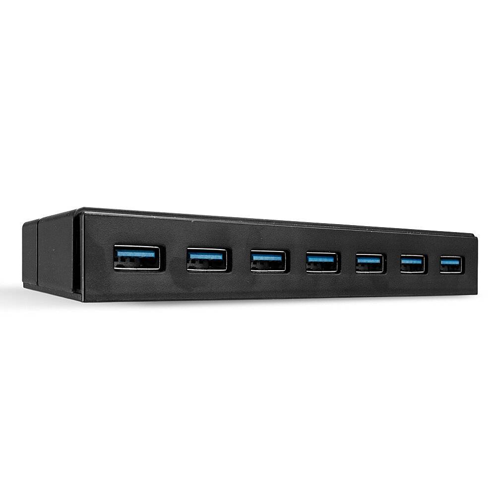 LINDY LINDY USB 3.1 Hub 7 Port u. Ladefunktion 7 Port USB 3.2 Gen 1-Hub (USB 3.0) Schwarz