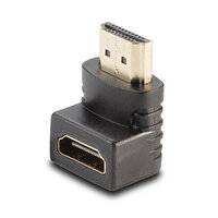 LINDY 41085 HDMI Adapter [1x HDMI-Buchse - 1x HDMI-Stecker] Schwarz
