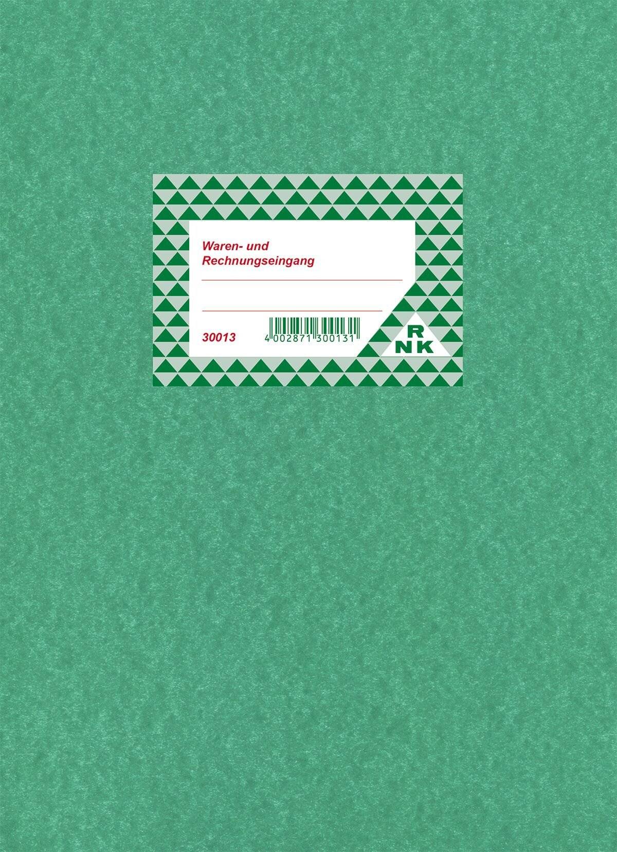 Waren- und Rechnungseingang - Buch, 80 Seiten, DIN