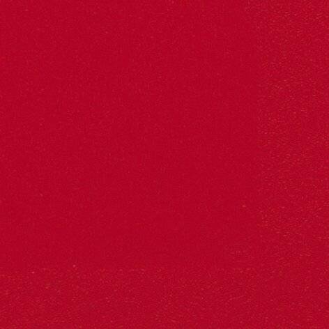 Servietten 3lagig Tissue Uni brillant rot, 33 x 33 cm, 20