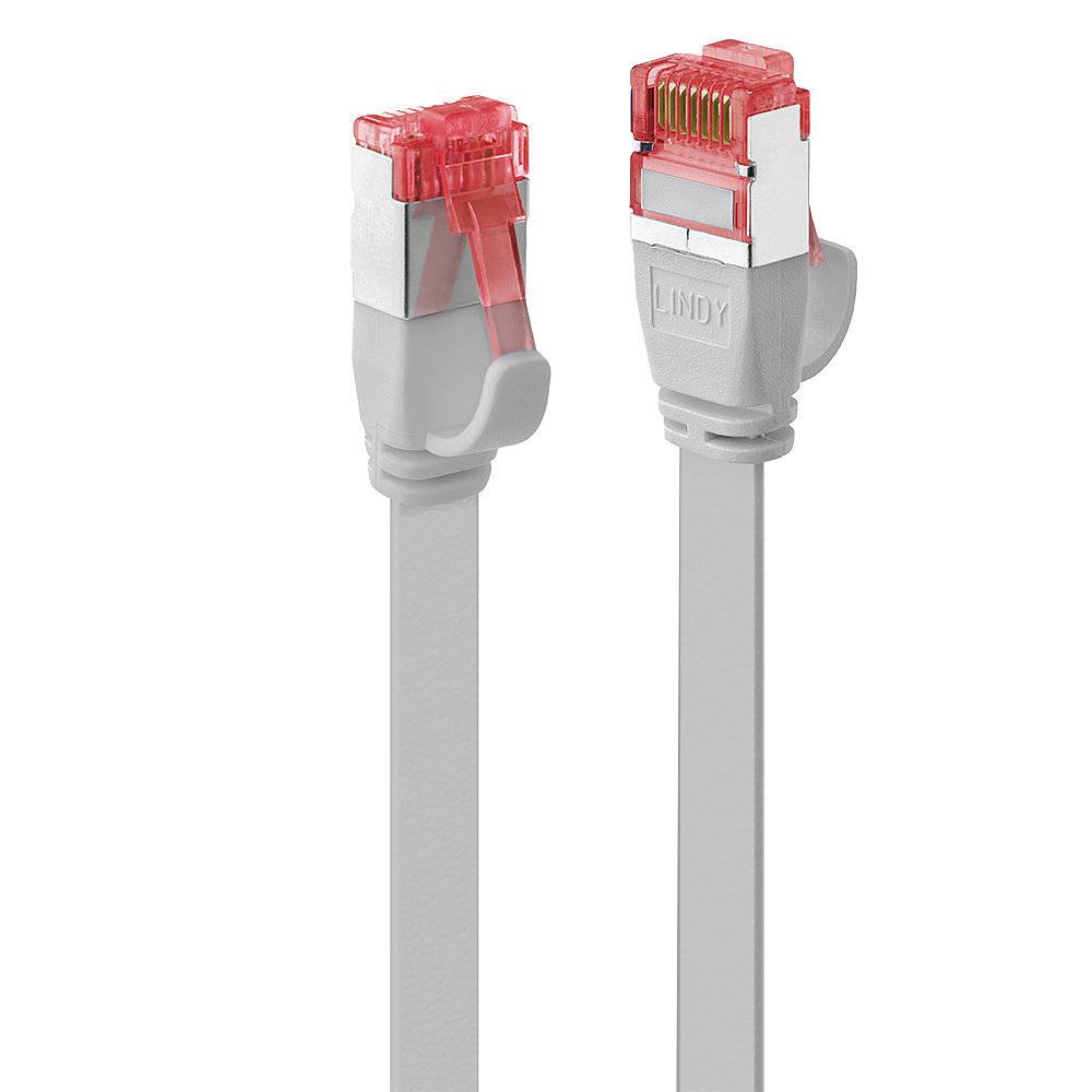 LINDY 47553 RJ45 Patchkabel CAT 6 U/FTP 3.00 m Grau 1 St.