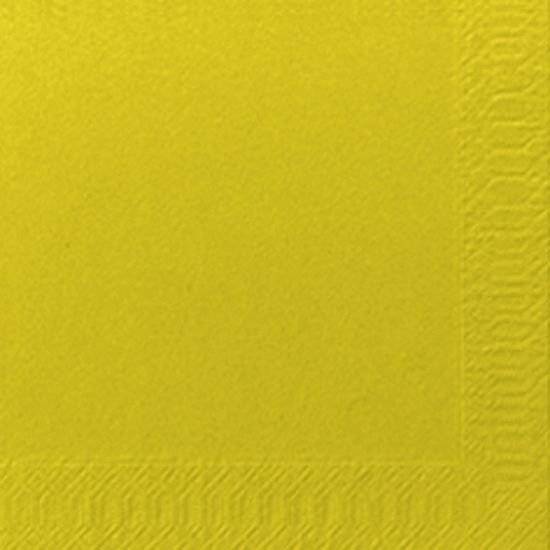 Cocktail-Servietten 3lagig Tissue Uni kiwi, 24 x 24 cm, 20
