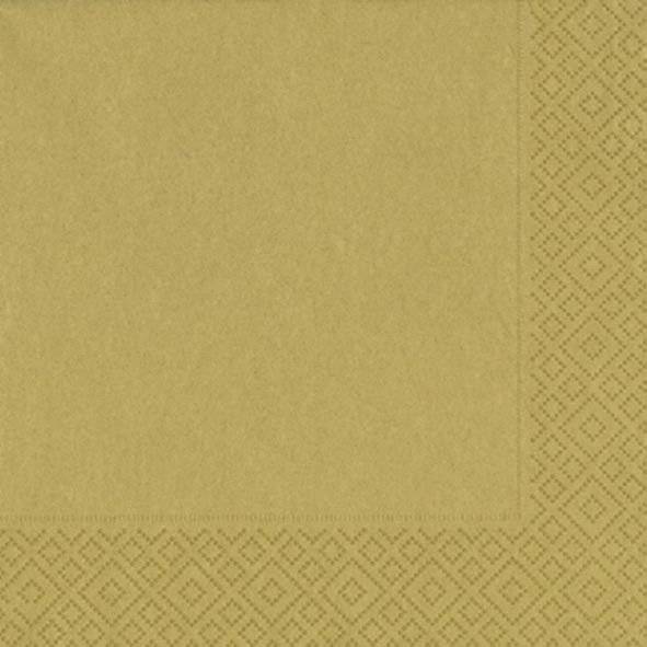 Weihnachts Lunchservietten - 33 x 33 cm, uni