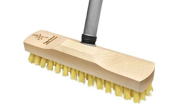 Peggy Perfect Holz-Schrubber mit Teleskopstiel