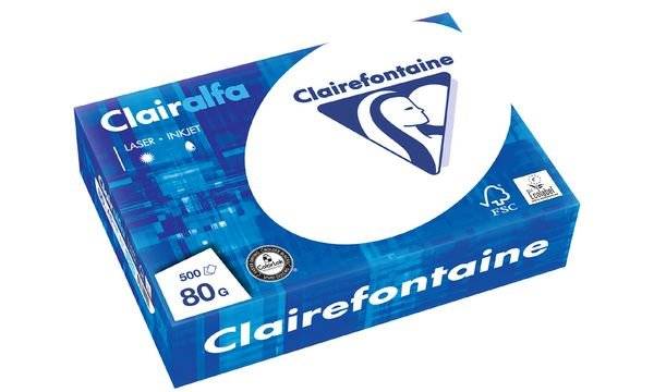 Clairalfa Multifunktionspapier, DIN A5, 80 g/qm, extra weiß