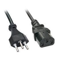 Lindy 30419 5m IEC-Netzkabel, Schweiz
