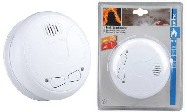 Rauchmelder Funk CE weiß