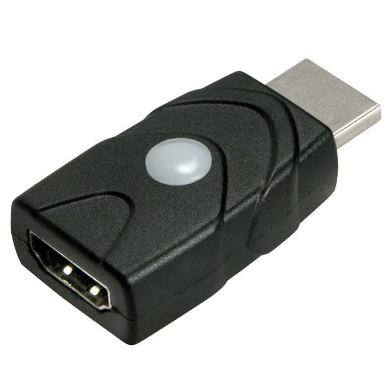 LINDY EDID Emulator HDMI 2.0 18G DDC Daten 15 Modi 4K60Hz Multimedia-Technik Digital Signage