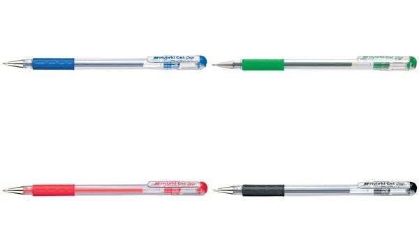 Pentel Gel-Tintenroller Hybrid Gel Grip K116, grün (5102114)