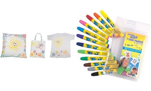 JAVANA TEXTIL Stoffmalstift 12er Set