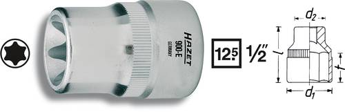 Hazet 900-E11 Außen-TORX Steckschlüsseleinsatz T 11 1/2  (12.5 mm)