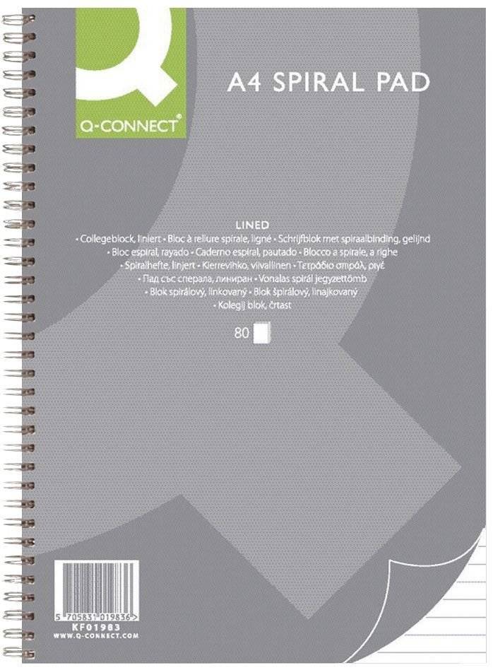 Collegeblock - liniert, 80 Blatt,