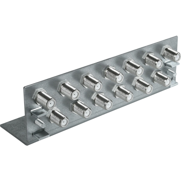 SKT QEW01300 Erdungswinkel 13-fach F-Buchse SKT QEW01300 Erdungswinkel 13-fach F-Buchse