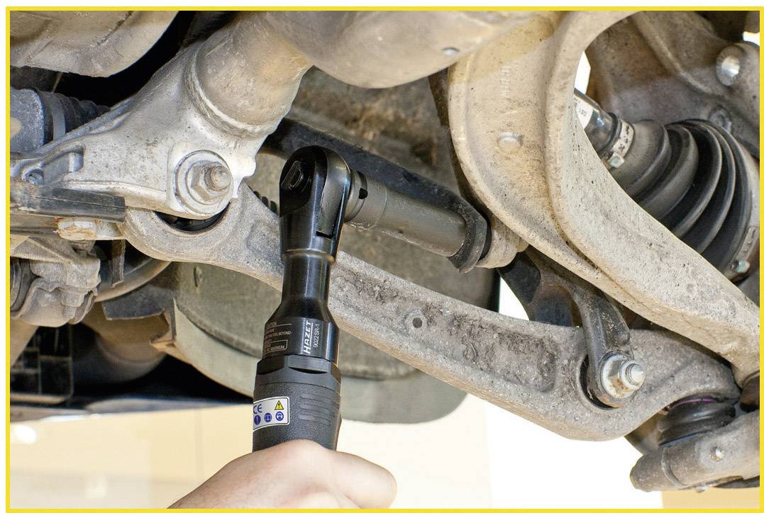 Hazet 9022SR-1 Druckluft-Umschaltknarre 1/2" (12.5 mm) Außenvierkant 6.3 bar