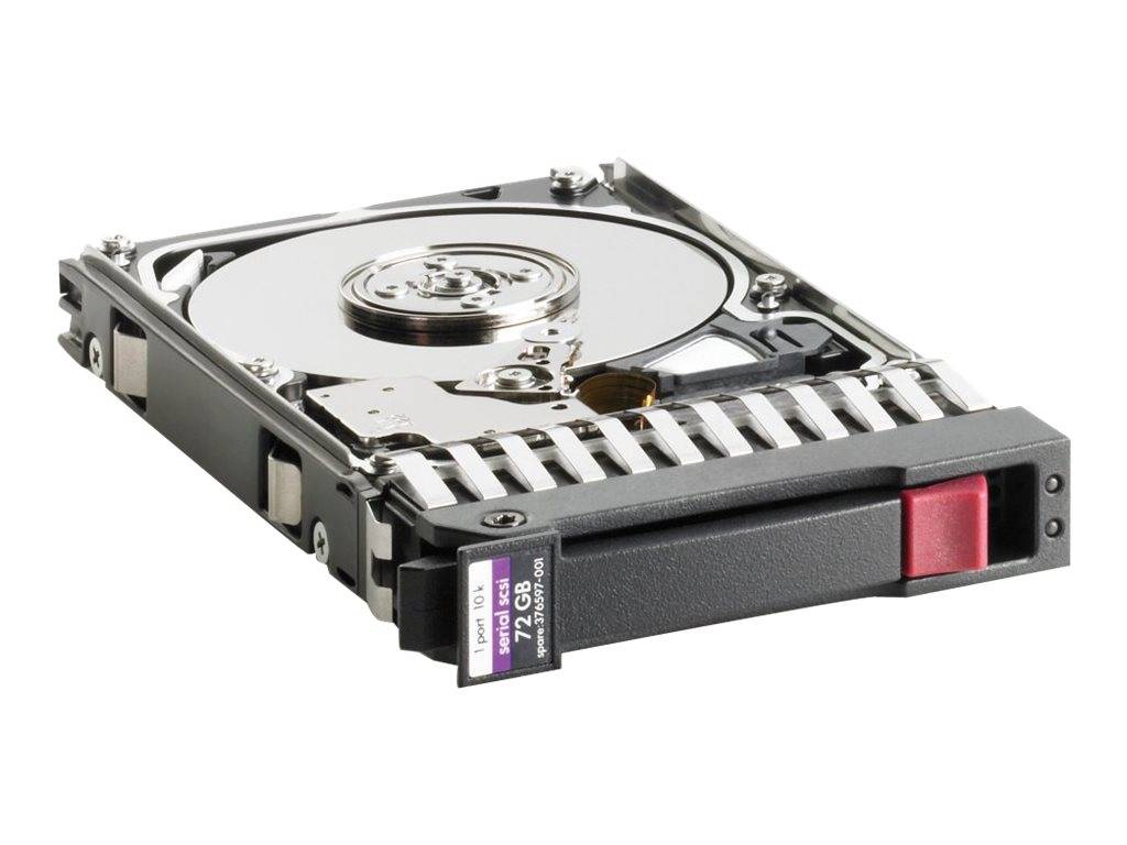 HPE 72GB 10K rpm Hot Plug SAS 2.5 Hard Drive - Refurbished