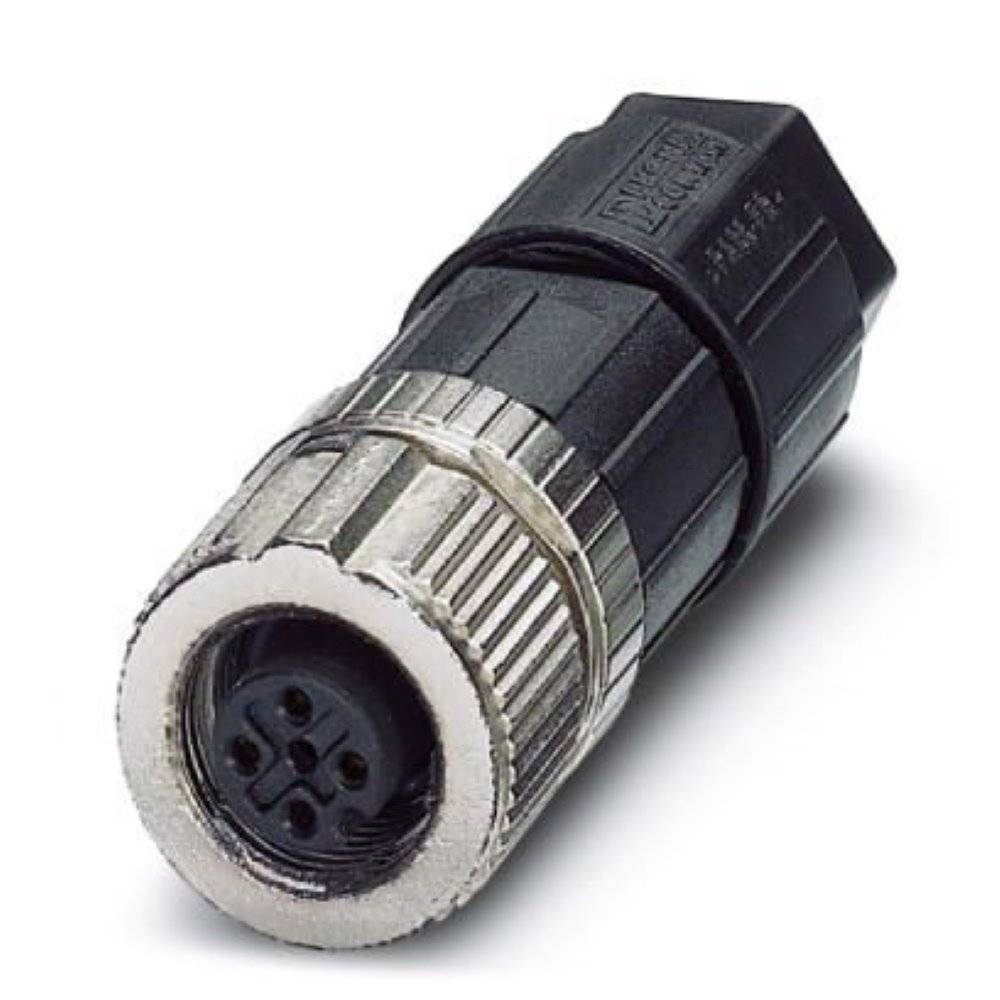 Phoenix Contact 1424652 Sensor-/Aktor-Steckverbinder, unkonfektioniert M12 Buchse, gerade Polzahl Sensoren: 5 1 St.