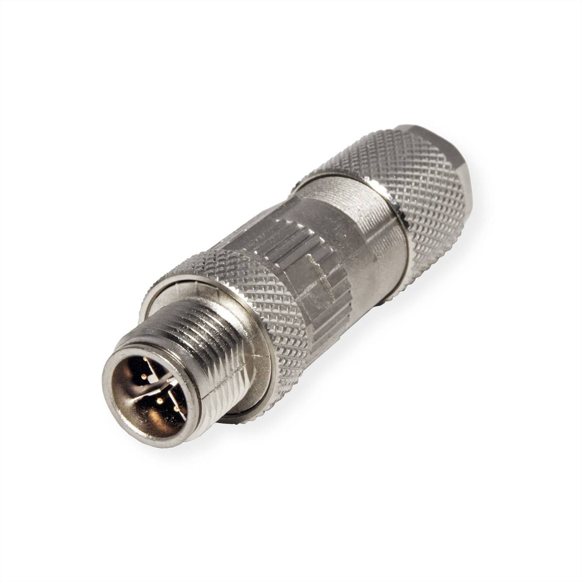 Metz Connect E-DAT M12 X-codiert, feldkonfektionierbarer Stecker