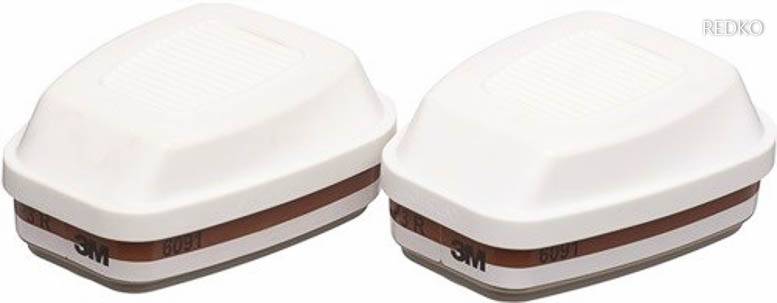 3M 7100104310 Gas- und Kombifilter 6091 A1 P3R f. Serie 6000