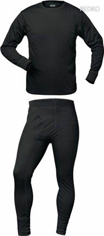 Thermofunktionsunterwäscheset Gr.XL/7 s / chwarz / NW-Nr. 4000377032