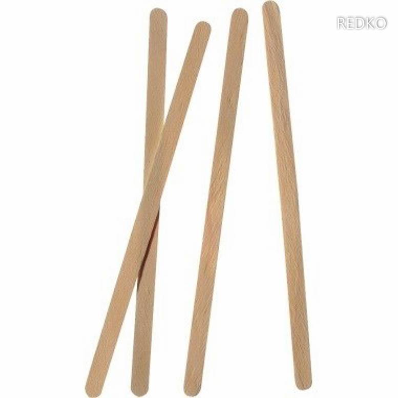 PAPSTAR Rührstäbchen pure 16696 140x5mm / Holz 1.000 St./Pack.