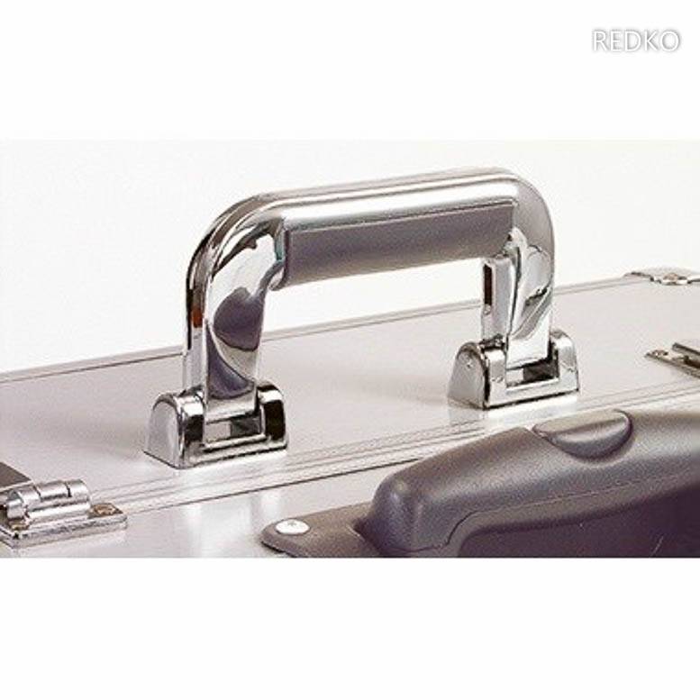 ALUMAXX Pilotenkoffer OMEGA 45122 48x37 / x23cm Aluminium silber