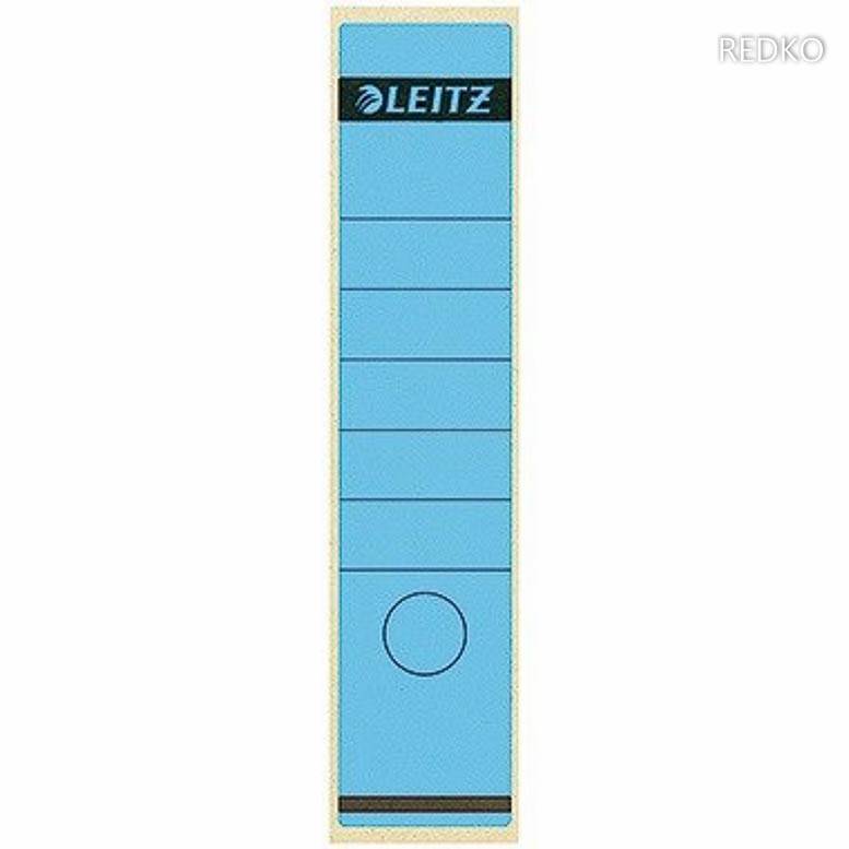 Leitz Ordneretikett 16400035 lang/breit / Papier blau 10 St./Pack.