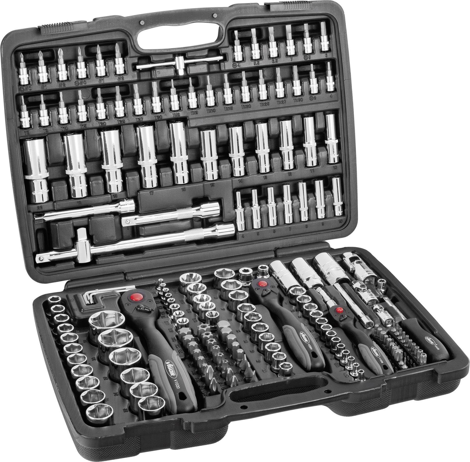 Vigor Steckschlüsselsatz 172teilig V2461