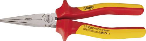 Vigor V2630 VDE Flachrundzange Gerade 200 mm
