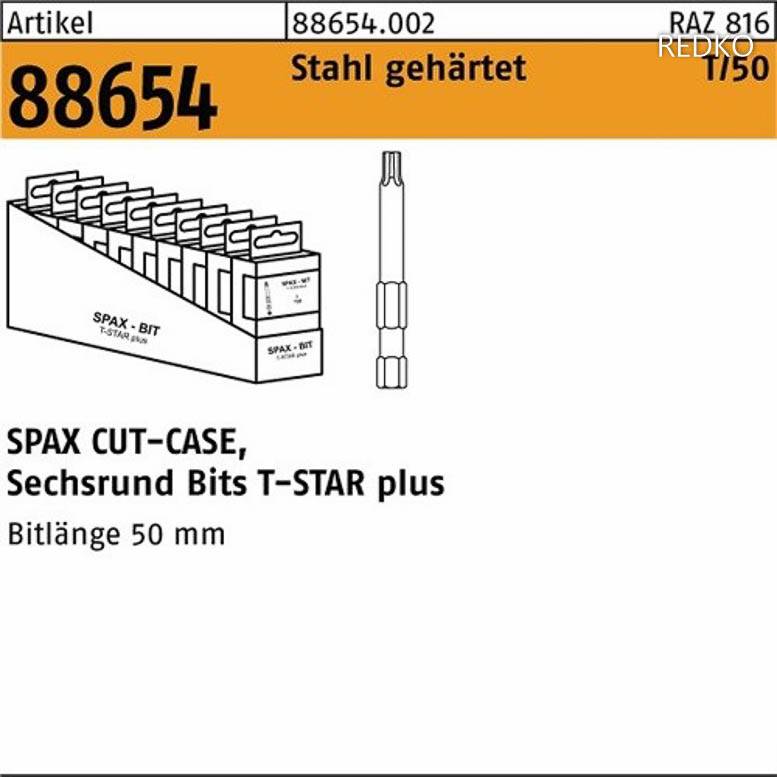 Bit ART 88654 SPAX Cut-Case Bit T25+ SW / 1/4x50 S