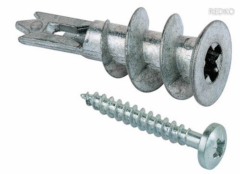 Fischer Deutschl. Gipskartondübel Metall GKMS 12 8 mm, 31 mm