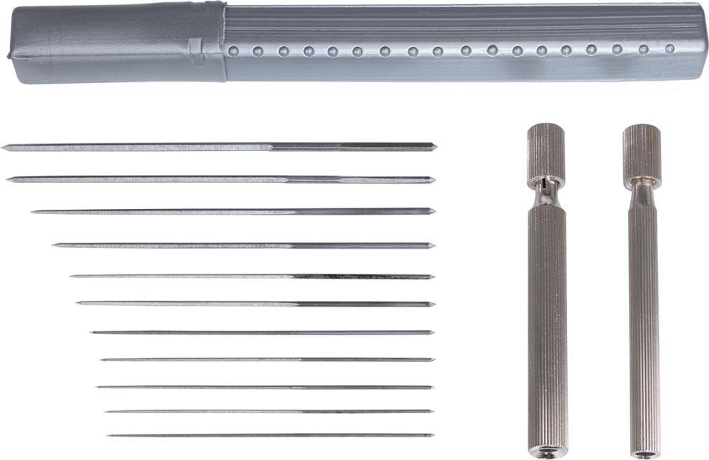 Düsen-Reibahlen-Set 12teilig0,6-1,9mm KUKKO