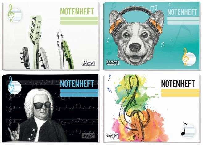 Notenheft Schulstuff A5