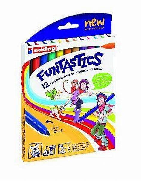 Fasermaler Funtastics 12er Set sortiert