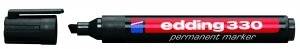 Edding 330 4-330001 Permanentmarker Schwarz wasserfest: Ja