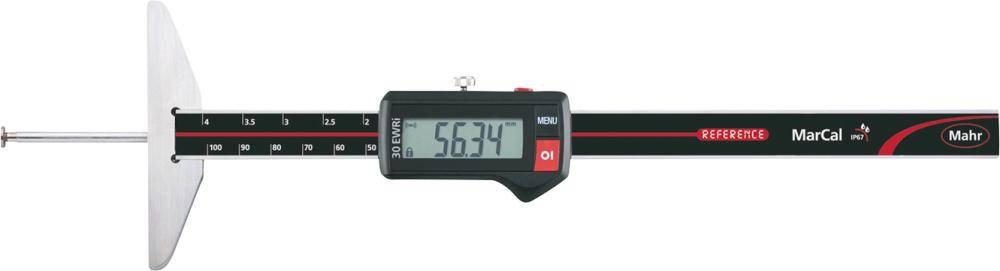 Tiefenmessschieber IP67 digital WL 100/0,01mm MAHR