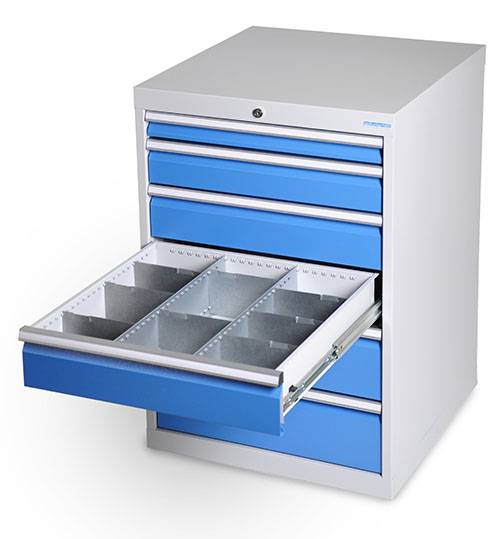 Bedrunka & Hirth Metalleinteilung Set 8-teilig, R 18-24, Schubladennutzmaß 450 x