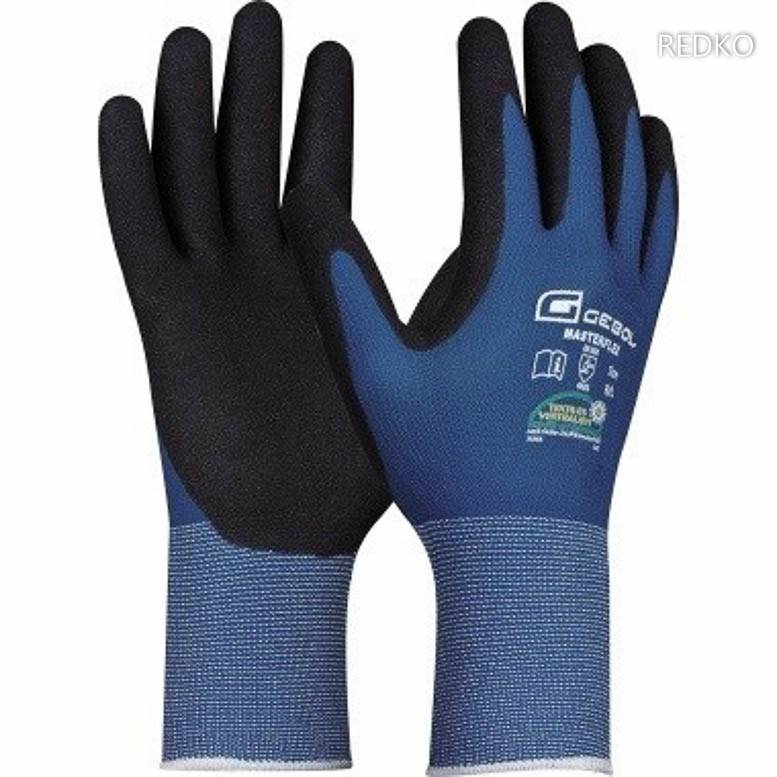 Gebol Handschuh Master Flex Gr. 8 709544 blau