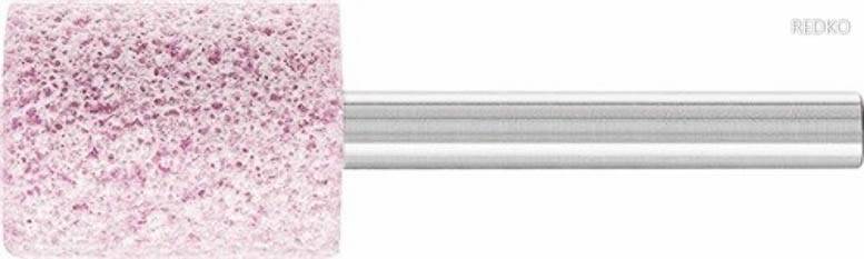 Schleifstift STEEL EDGE D16xH4mm 44mm 6mm Edelkorund grob 46 Zyl.PFERD