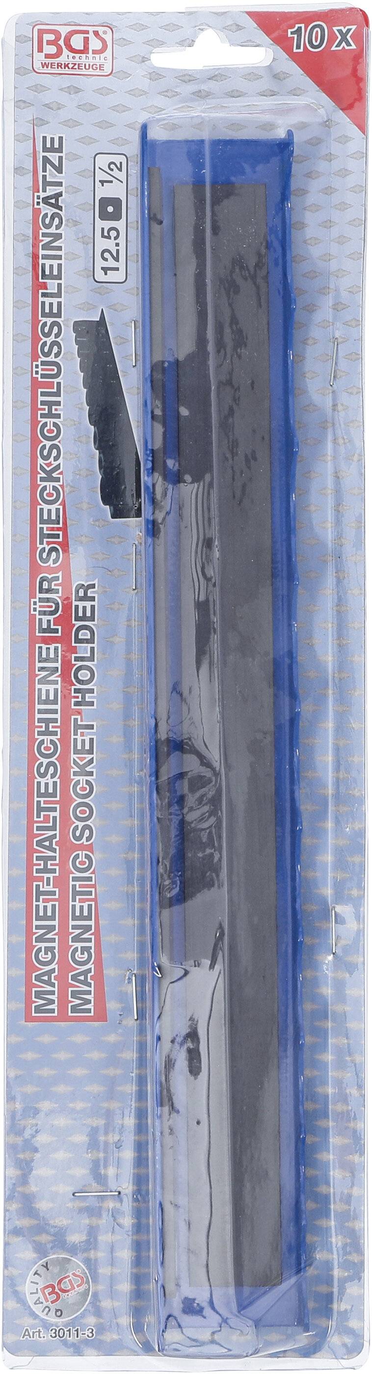 Halteschiene für Steckschlüssel-Einsätze magnetisch für Antrieb 12,5 mm (1/2")