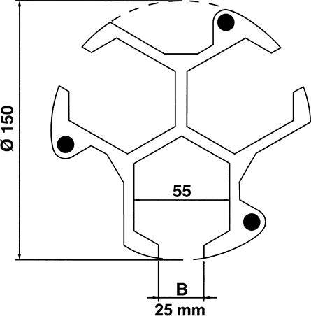 Werkstückanschlag POSISTOP 35mm SKANTEK