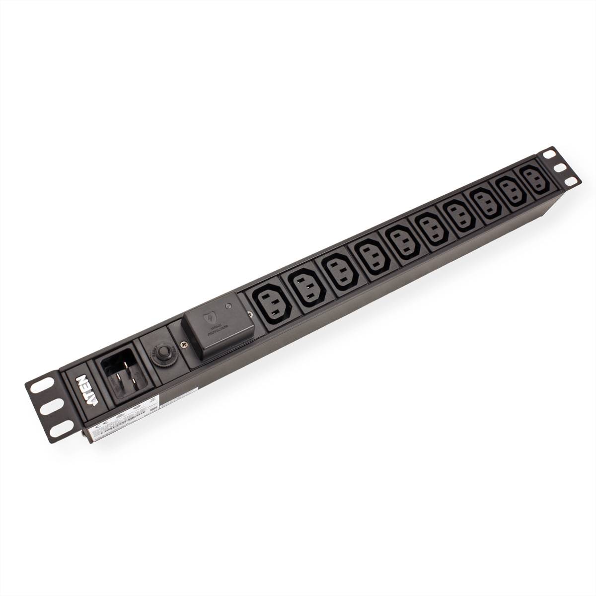 ATEN PE0210SG 19 Zoll Netzwerkschrank-Steckdosenleiste Schwarz