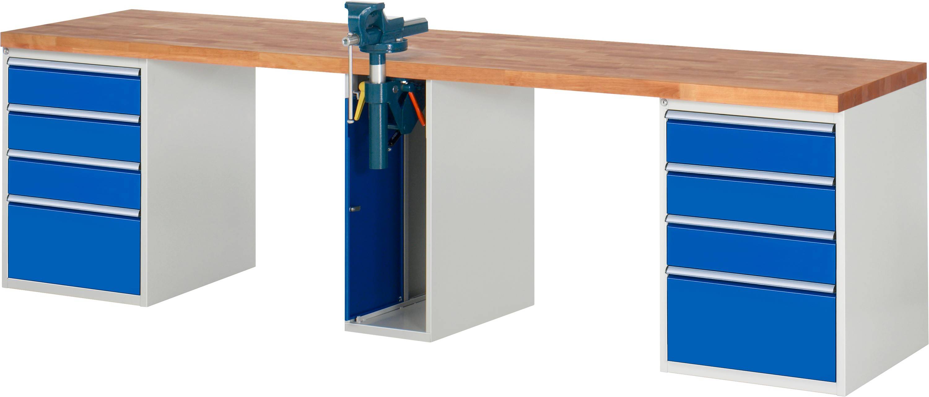 Rau GmbH Werkbank Serie 7000 - Modell 7510-0 Werkbänke