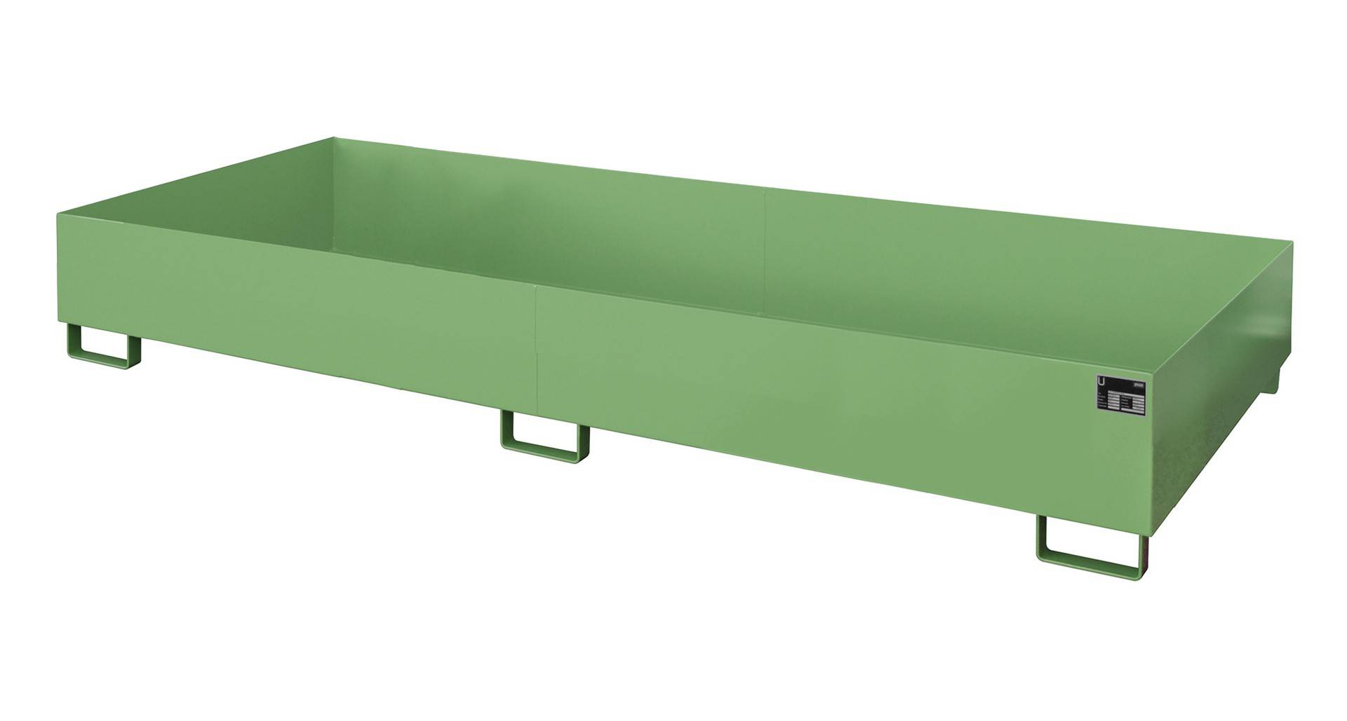 Regalwanne RW 3300-2, lackiert, Resedagrün
