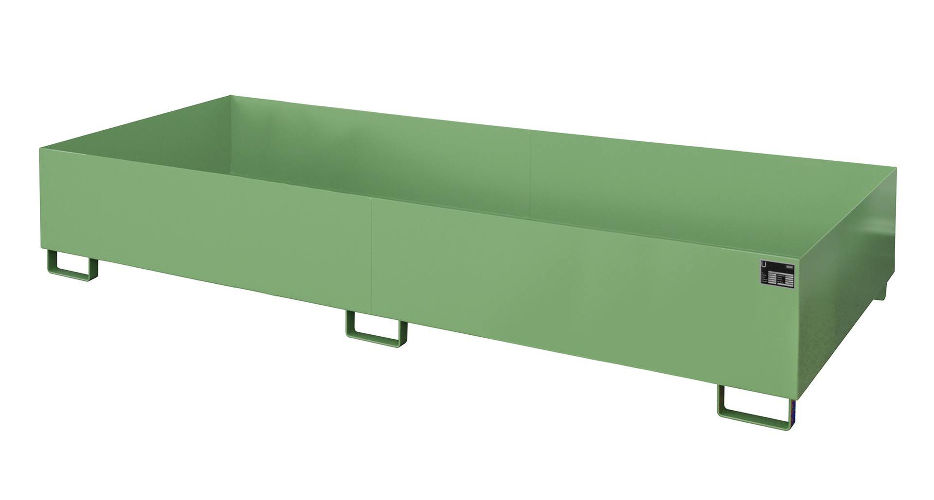 Regalwanne RW 3300-3, lackiert, Resedagrün