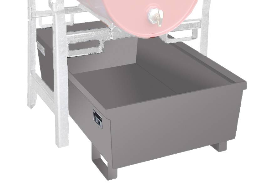 Fassregal FRA-1, lackiert, Mausgrau