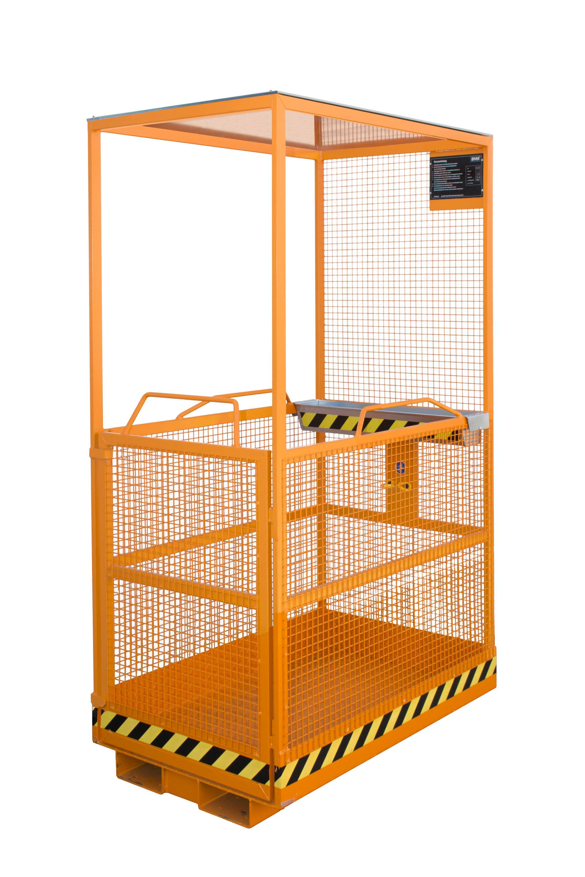 Arbeitsbühne MB-A/D/L, lackiert, Gelborange