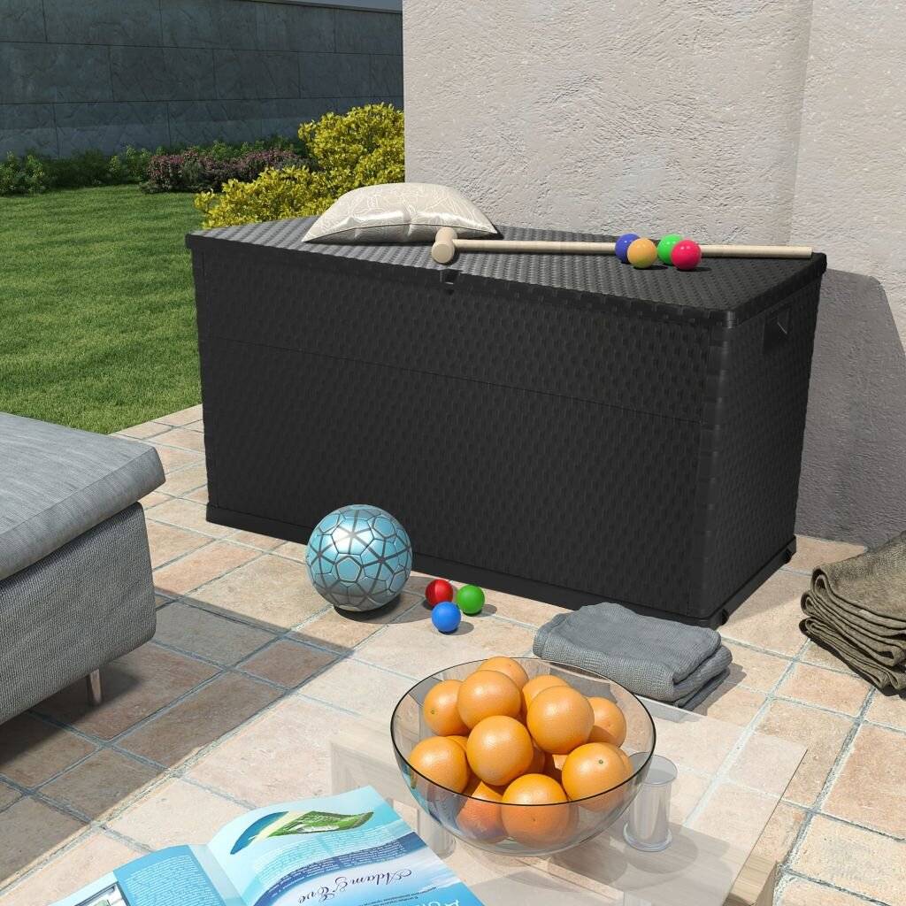 Gartenbox Anthrazit 120×56×63 cm