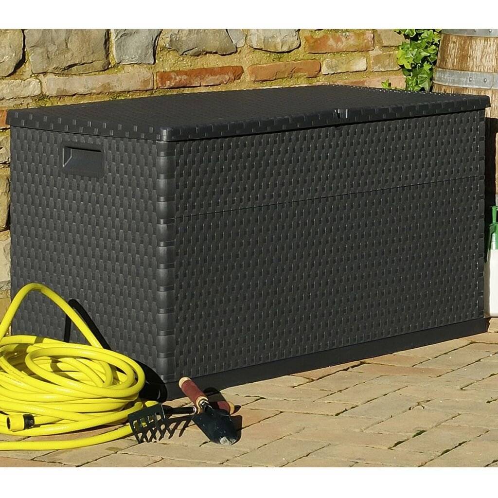 Gartenbox Anthrazit 120×56×63 cm