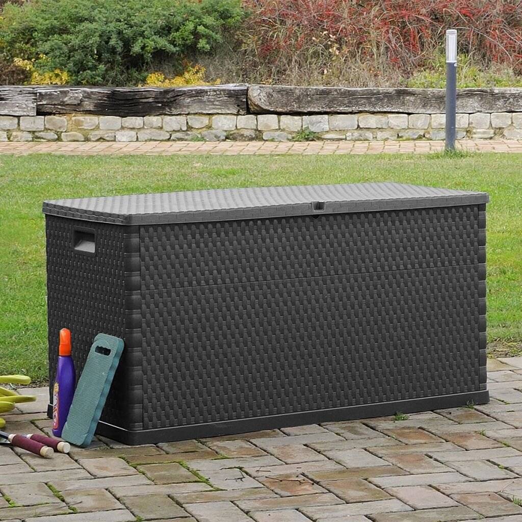 Gartenbox Anthrazit 120×56×63 cm